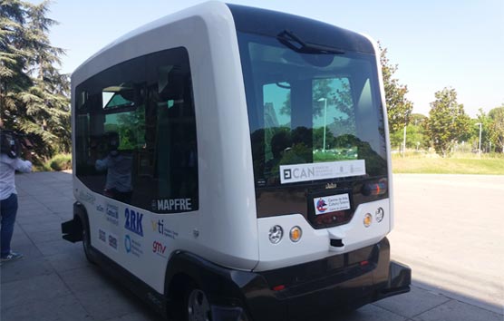 Cities Timanfaya, el autobús con nivel 5 de autonomía que operará en Lanzarote