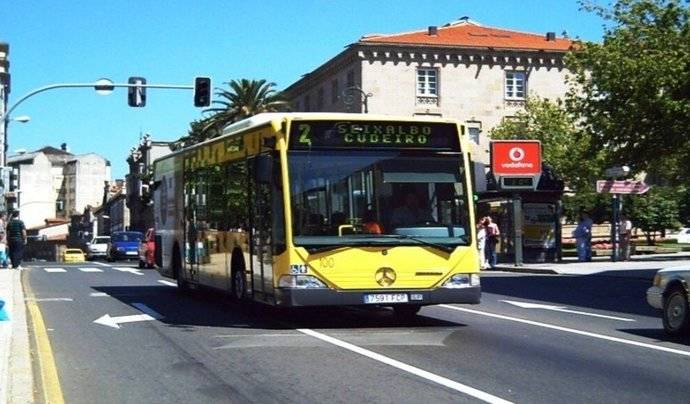 Autobús urbano de la ciudad gallega de Ourense.