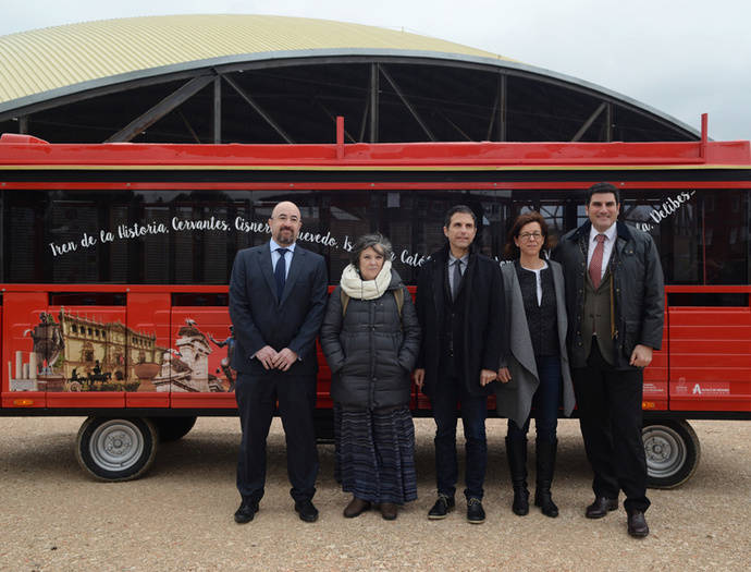 Alsa y el Grupo Juliá inauguran el tren turístico de Alcalá de Henares