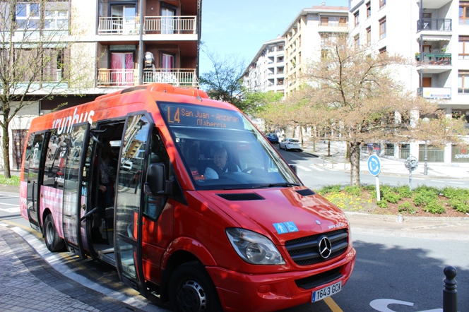 Irún pone en marcha la línea 4 de autobús