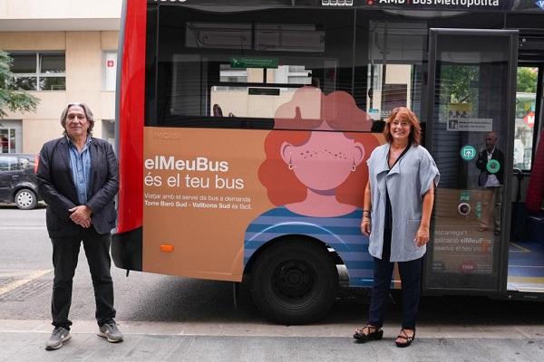 El bus a demanda barcelonés llega a la zona sur de Torre Baró y Vallbona