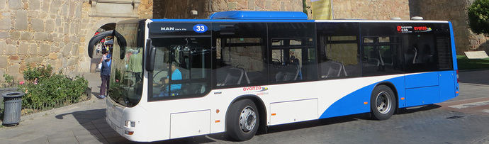 El autobús urbano de Ávila batió récord de usuarios en el año 2024