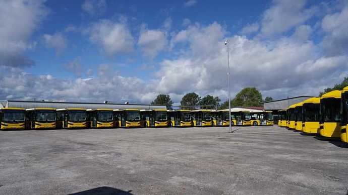 15 nuevos autobuses térmicos se estrenan por Ourense en estas semanas