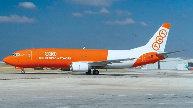 Un avión de TNT.