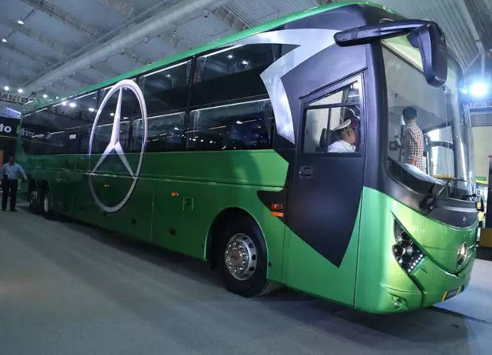 Imagen de la edición de 2018 de Busworld India.