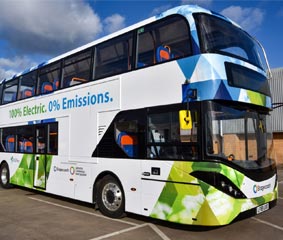 Cambridge es la primera región del Reino Unido en lanzar los buses BYD ADL Enviro400EV.