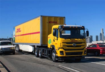 DHL incorpora camiones eléctricos de BYD para Estados Unidos