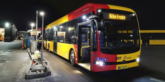 21 autobuses eléctricos de BYD para el transporte de Copenhague