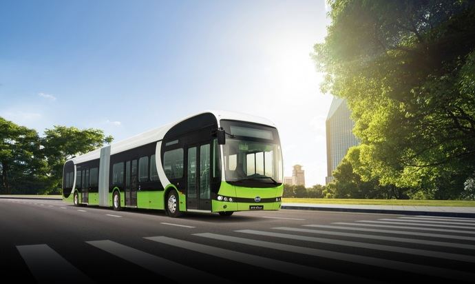 BYD, primer pedido de eBuses articulados de 18 metros en España