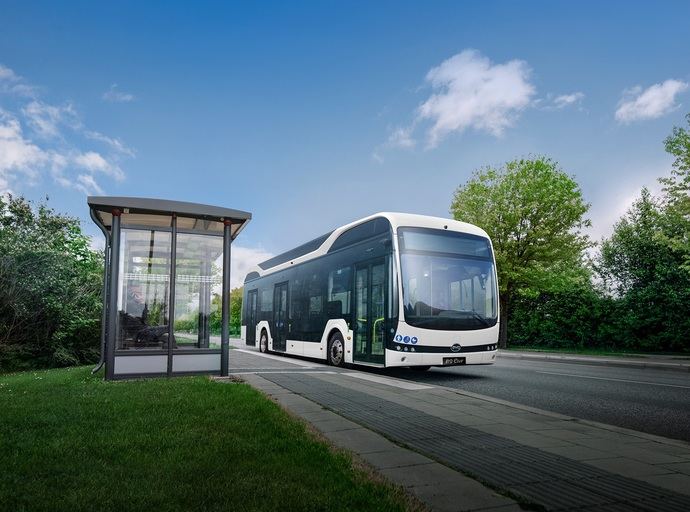 Los nuevos eBuses de BYD ofrecen una autonomía de hasta 450 km