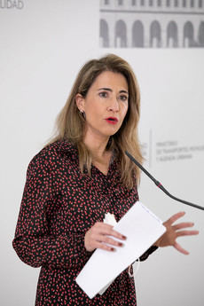 La ministra Raquel Sánchez