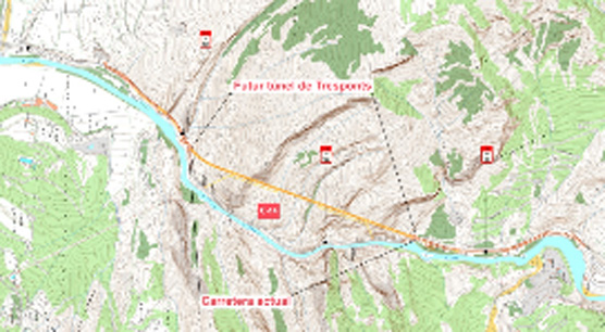 Mapa del lugar donde se llevará a acabo la intervención.