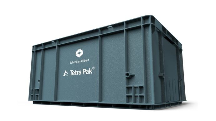 Tetra Pak y Schoeller Allibert desarrollan embalaje logístico reutilizable