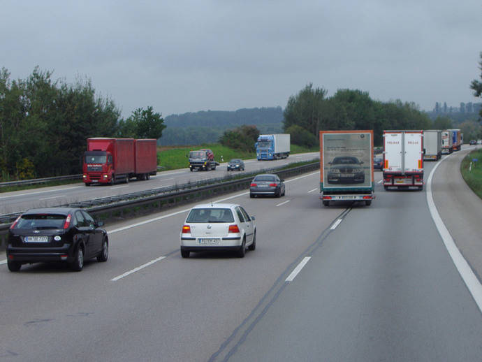 Crece el número de mercancías transportadas