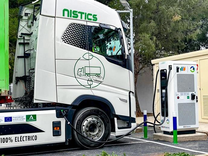 Iberdrola y Nistics construirán la mayor estación de recarga para camiones eléctricos en España