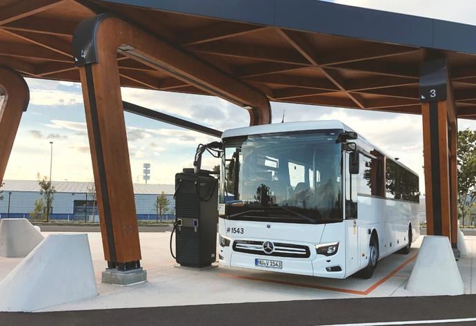 Daimler Buses impulsa la carga de autocares eléctricos en Europa