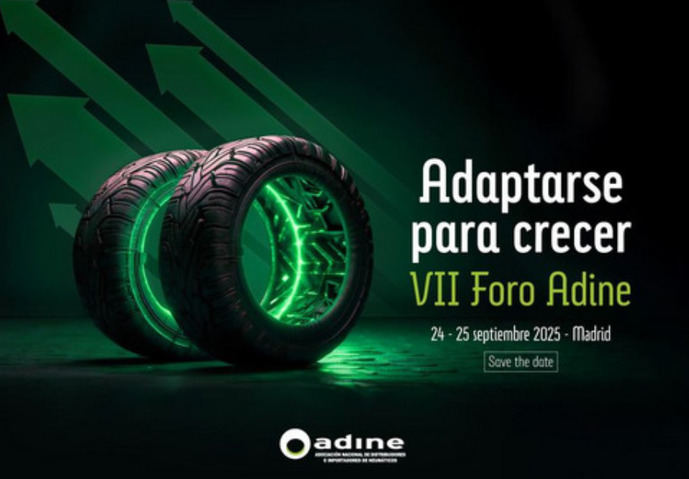 VII Foro ADINE: el sector del neumático se reúne en Madrid el 24 de septiembre