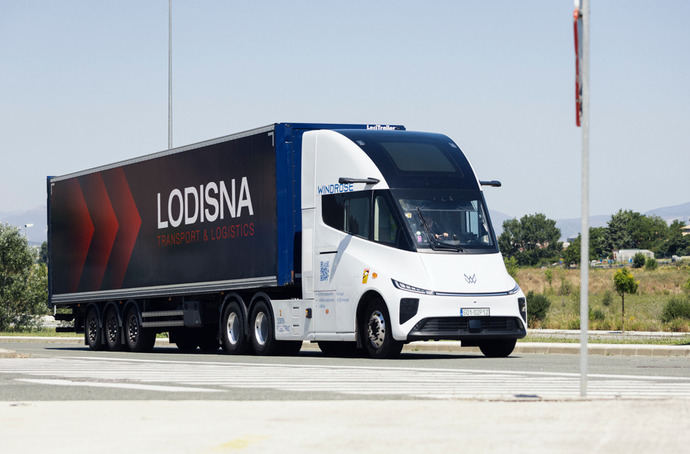 Lodisna impulsa la movilidad sostenible con el camión eléctrico Windrose