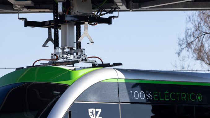 Zaragoza aprueba la segunda fase de electrificación de las cocheras del bus