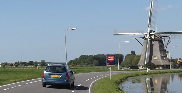 Una carretera de Holanda, uno de los países que actualiza las tarifas de la euroviñeta.