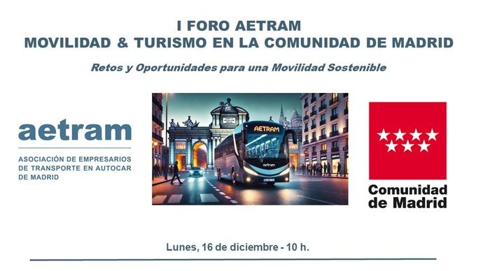 Madrid albergará el primer foro de Aetram con la movilidad discrecional como eje