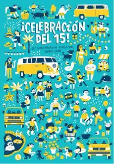 Cartel Furgovolkswagen 2018.