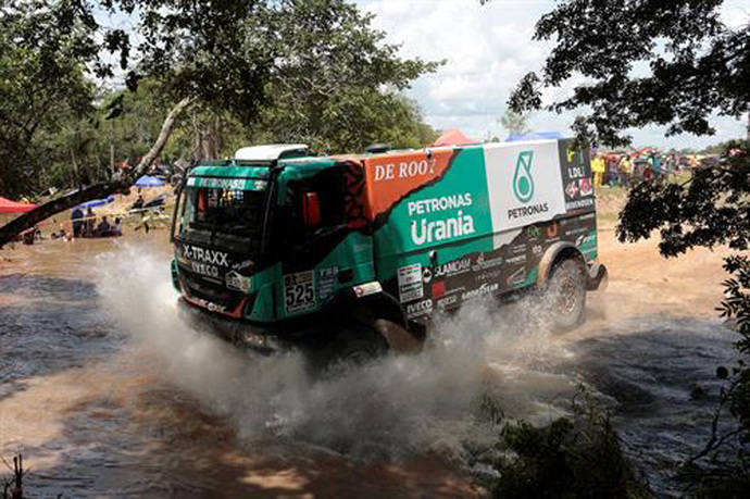 Iveco logra puesto de podio en la primera etapa del Rally Dakar 2017