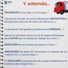 El Sector abre camino: los 20 céntimos por litro, para todos