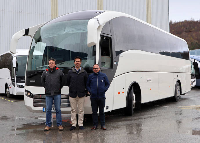 El nuevo autocar del municipio de Chamusca (Portugal).