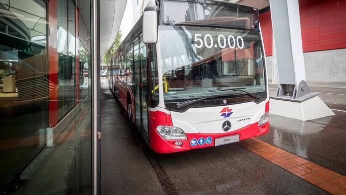 Mercedes-Benz hace historia con la venta número 50.000 de su modelo Citaro