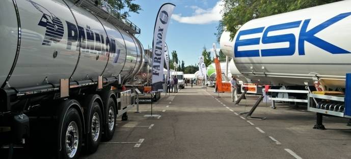 Imagen de una edición pasada del Congreso Nacional de Empresarios de Transporte en Cisternas.