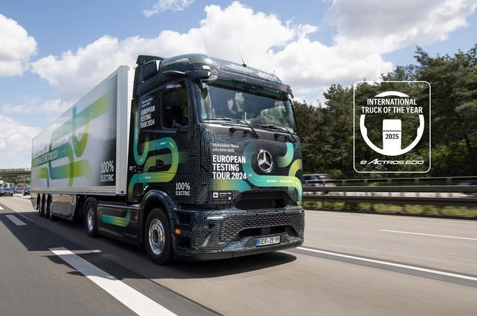 Mercedes-Benz eActros 600, International Truck of the Year 2025