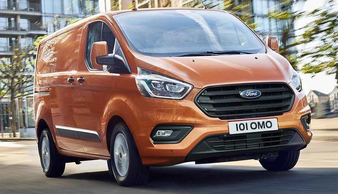 La Ford Transit Custom recibe la medalla de oro Euro NCAP