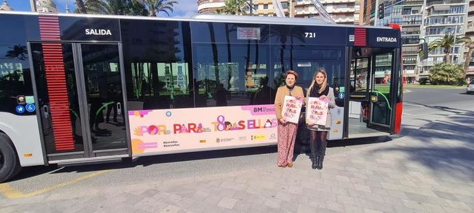 La campaña “Por ellas, para todas ellas” pone en marcha Alicante