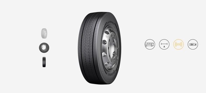 Continental presenta el Conti Urban HA 5 NXT para autobuses urbanos