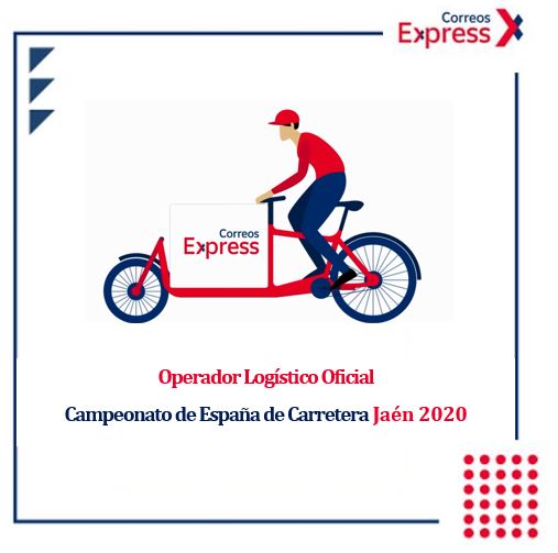 Correos Express, operador logístico del Campeonato de España de Ciclismo en Carretera