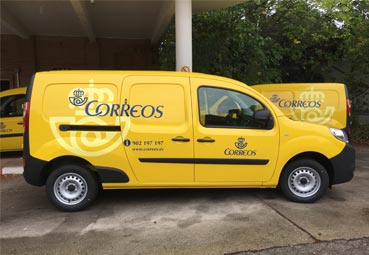 Correos introduce el renting en su flota