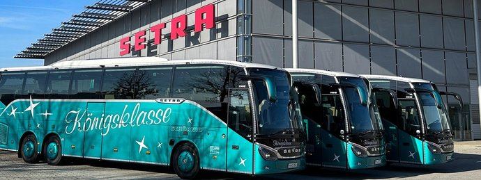 Bottenschein Reisen añade el 25º autobús Setra a su flota de vehículos