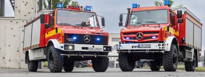Unimog U 5023: tecnología avanzada para el cuerpo de bomberos