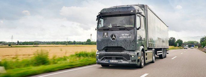 Mercedes-Benz Trucks presenta "eActros 600 Driving Experience" en Wörth