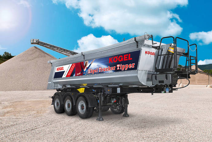 El Kögel Trucker Tipper.