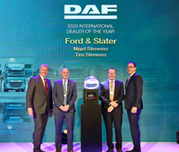 DAF honra a los "International Dealers of the Year 2020"