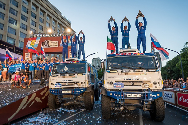 Kamaz gana el Dakar y la Eco Race con neumáticos Continental