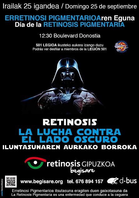 Dbus se suma al día mundial de la retinosis pigmentaria