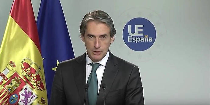 De la Serna, en su comparencia posterior al Consejo de Ministros de Transporte de la UE.