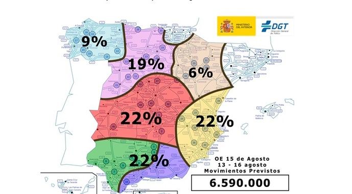 Operación especial de tráfico por el puente del 15 de agosto