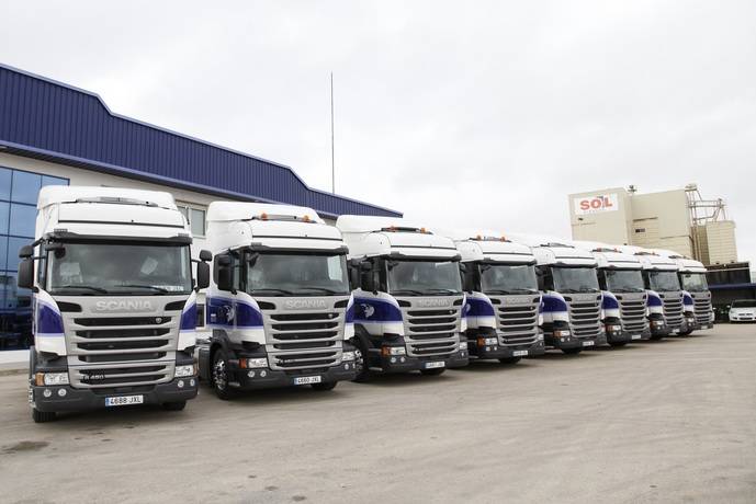 La empresa Pañalón incluye diez unidades Scania a su flota