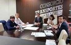Reunión entre el Ayuntamiento de Parla y el Consorcio de Transportes de Madrid