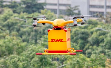 DHL Express lanza su primer servicio de entrega con drones urbanos