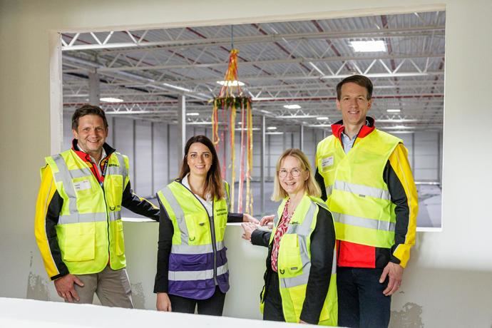 Grupo DHL construye instalaciones sostenibles en su nuevo centro alemán